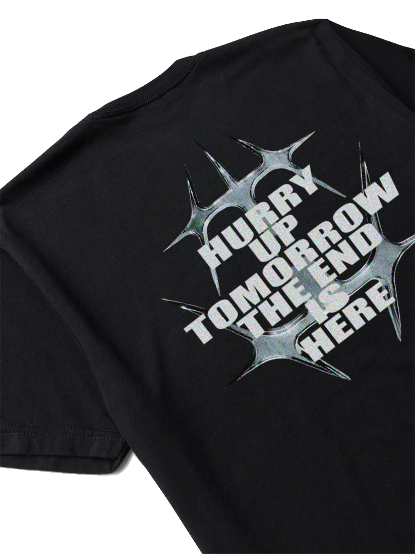 Official The Weeknd Merch Hurry Up Tomorrow The End Is Hear Hoodie T Shirt Sweatshirt Hoodie LMT198