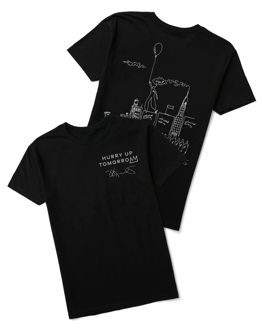 The Weeknd X Basquiat Hurry Up Tomorrow T Shirt Sweatshirt Hoodie LMT225