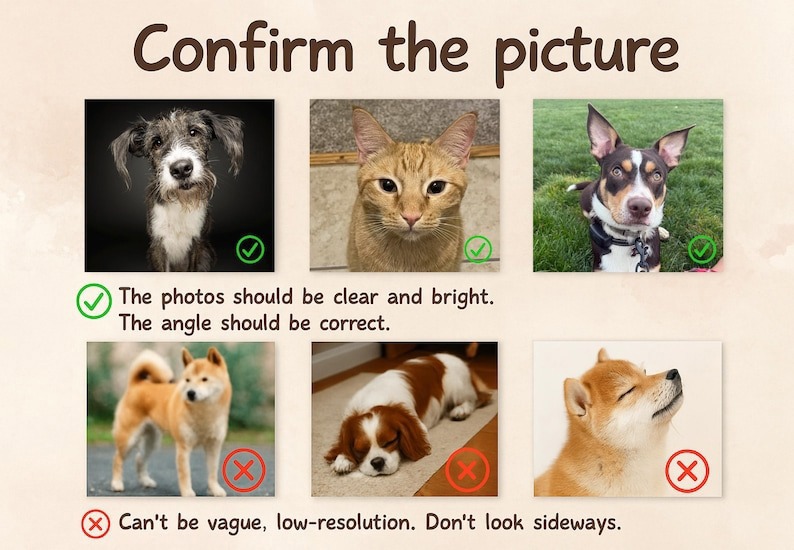 Custom Embroidered Pet Sweatshirts with Pet Photo and Name, Custom Embroidered Dog Hoodie, Embroidered Pet Portrait, Gift for Dog Dad Mom