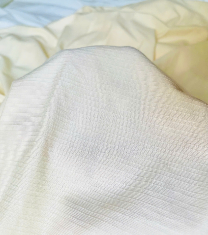 VẢI THUN KIỂU SỌC MỜ COTTON 100%