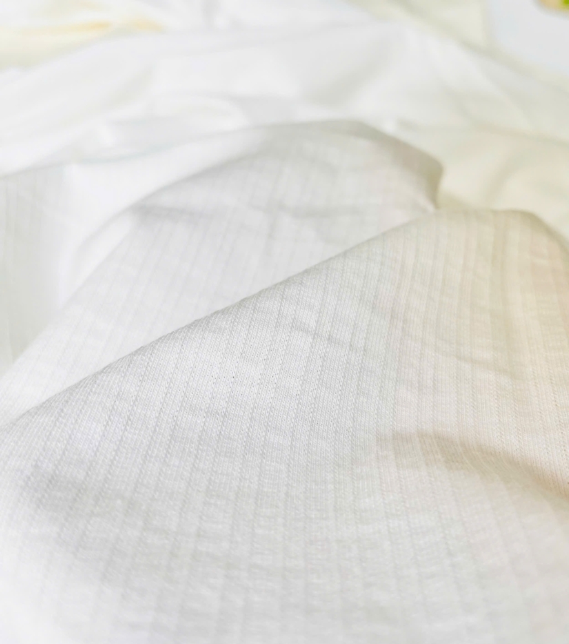 VẢI THUN KIỂU SỌC MỜ COTTON 100%