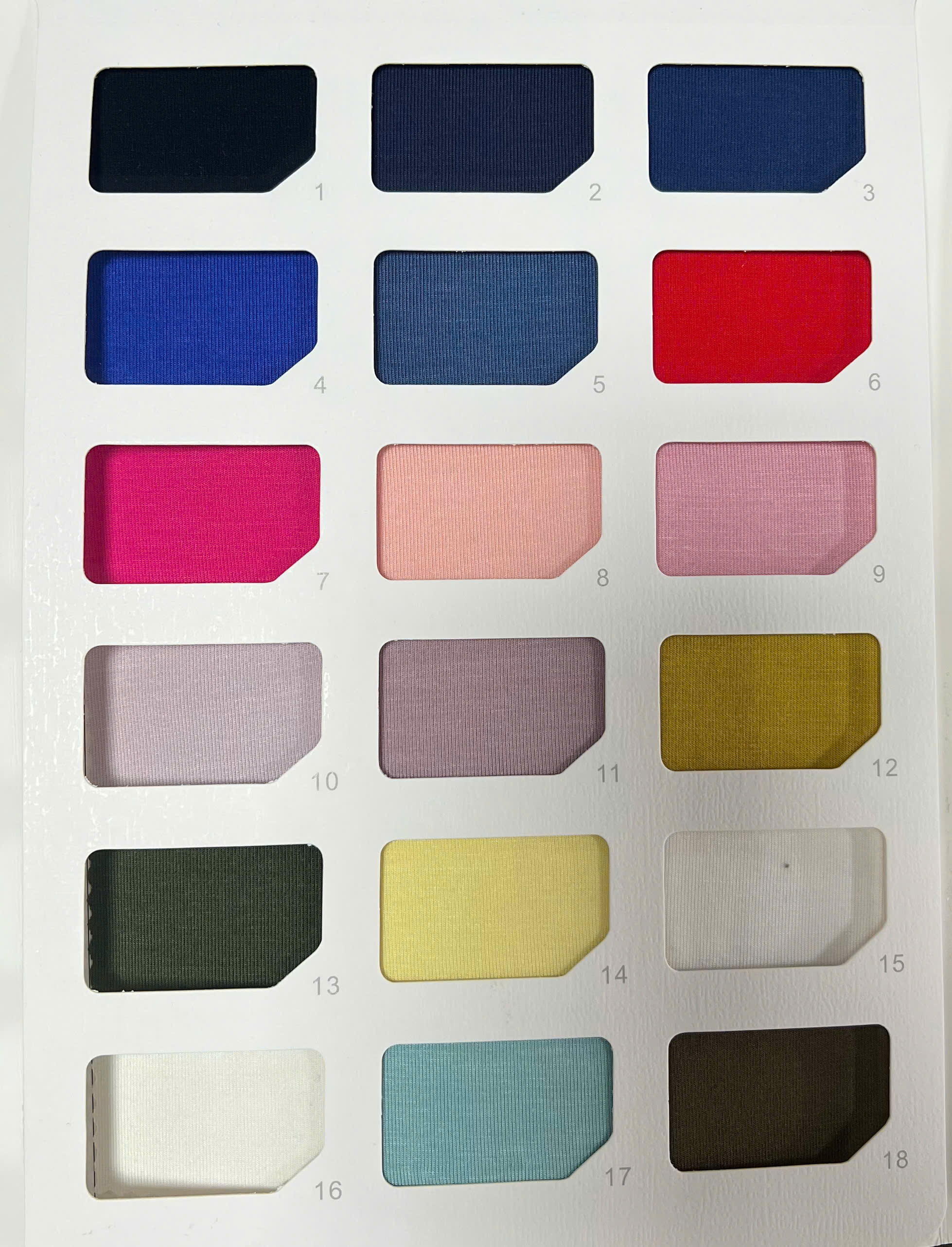 Vãi chun 95% cotton - 5% spandex