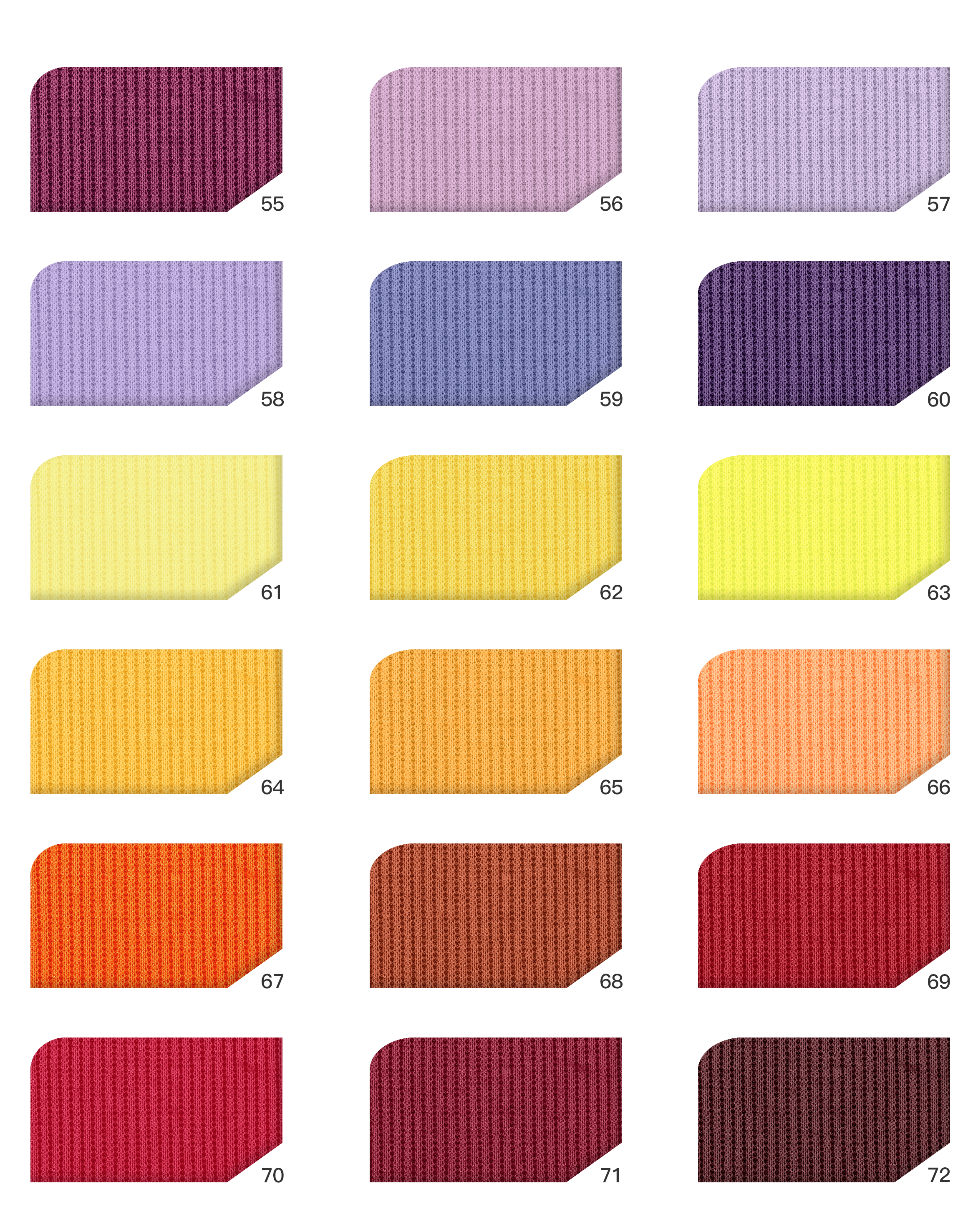 Vải Thun Bo Gân TR Tái Sinh 2*2 S5086