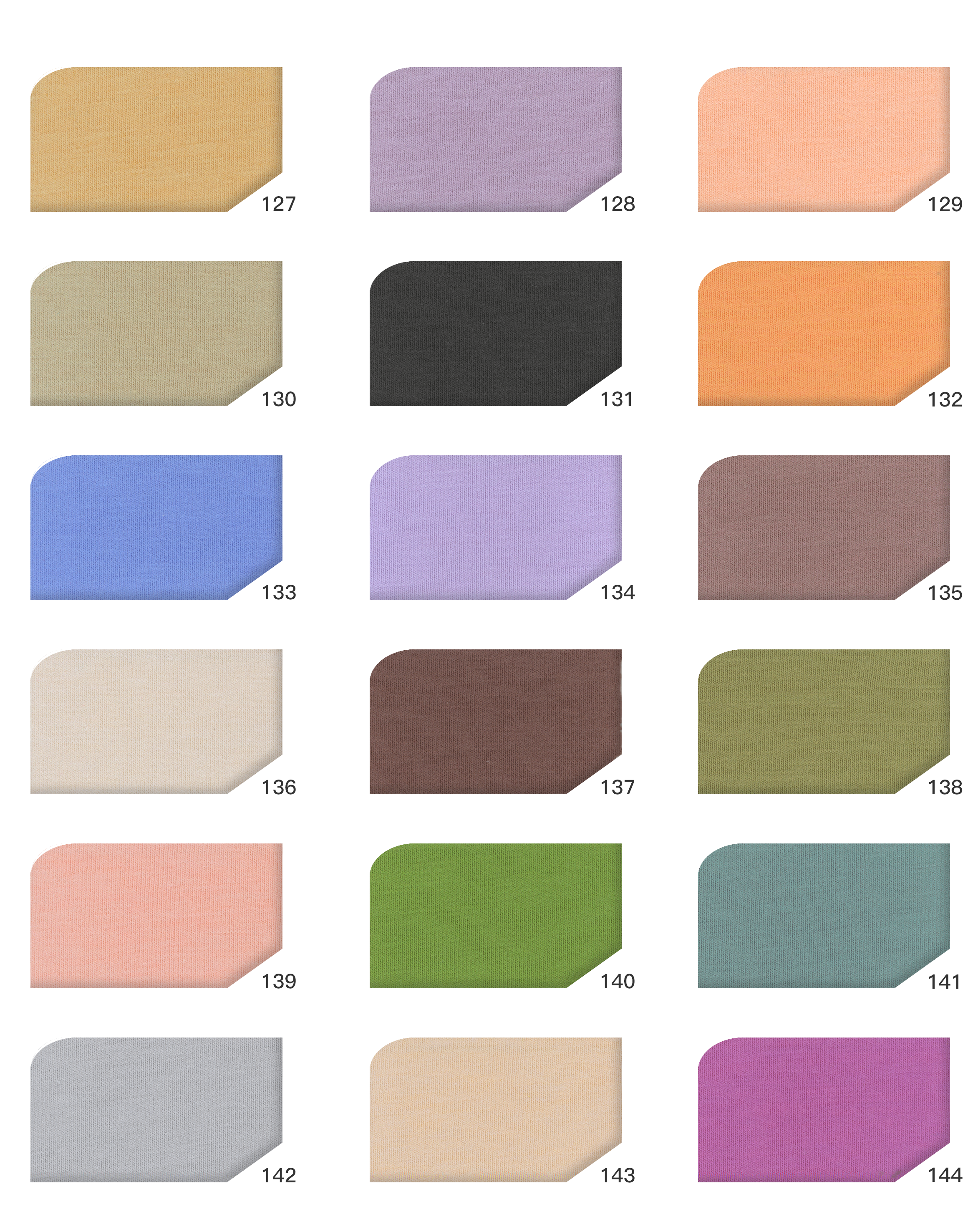 Vải thun CVC tái sinh 32S dệt trơn S3068