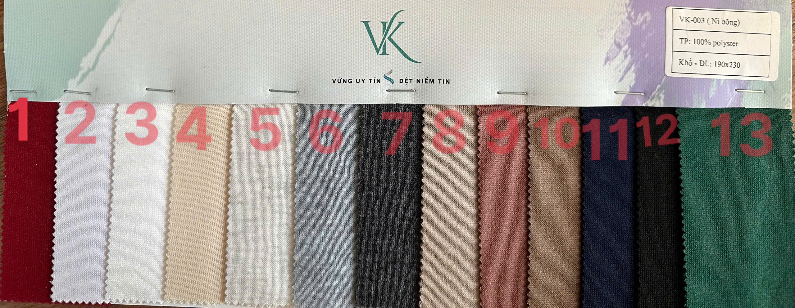 Nỉ bông ( 100% polyster)